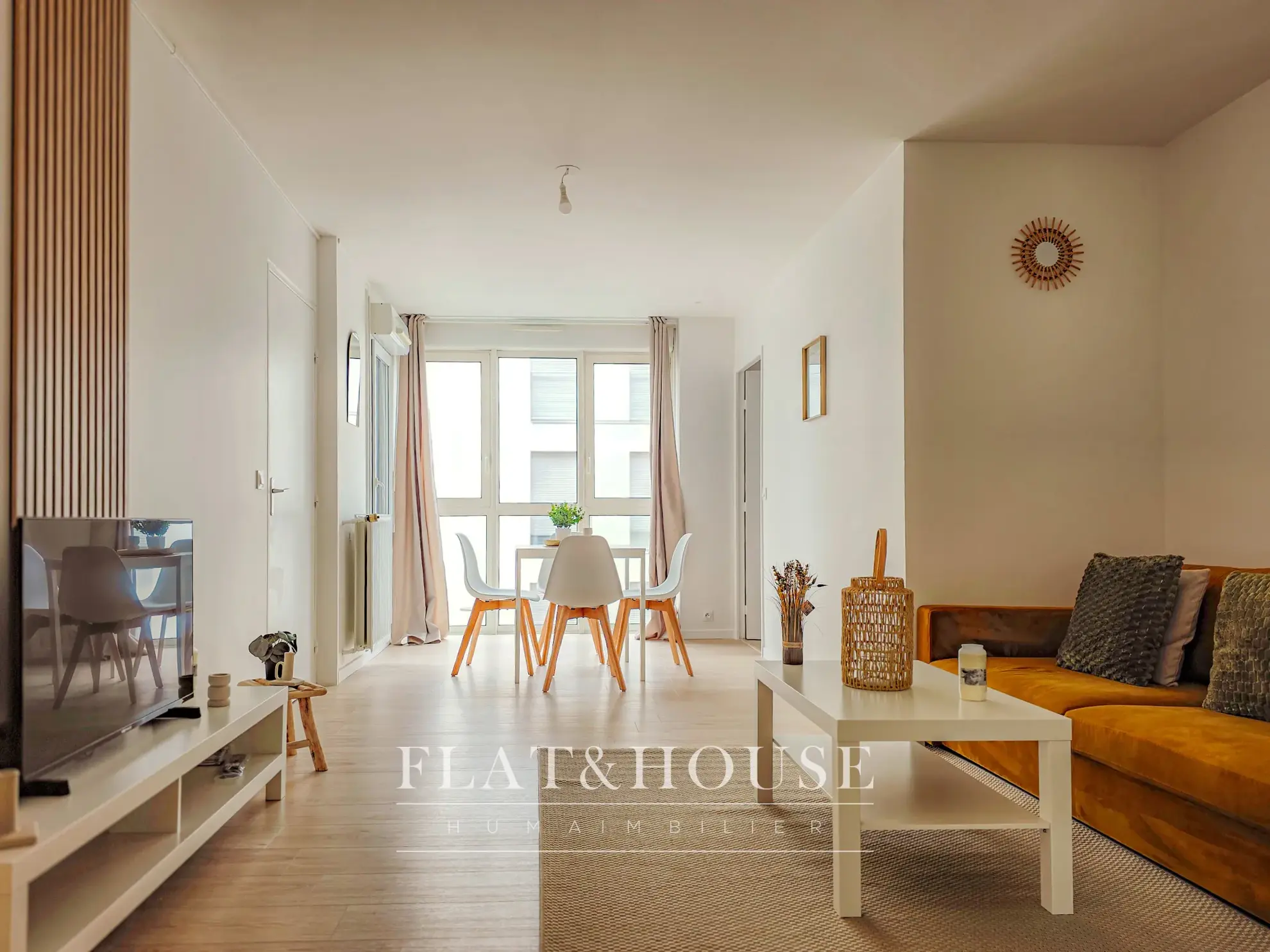Appartement T3 rénové 59 m² avec parking à Nantes - DPE D 