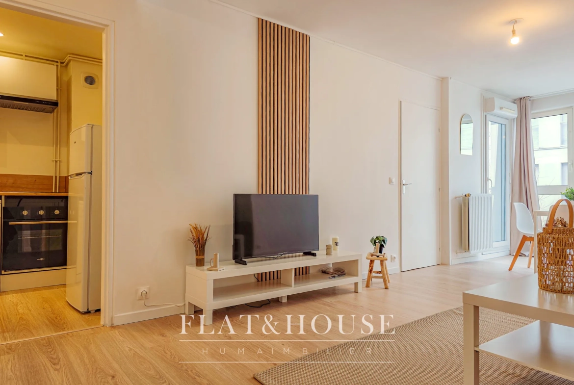 Appartement T3 rénové 59 m² avec parking à Nantes - DPE D 