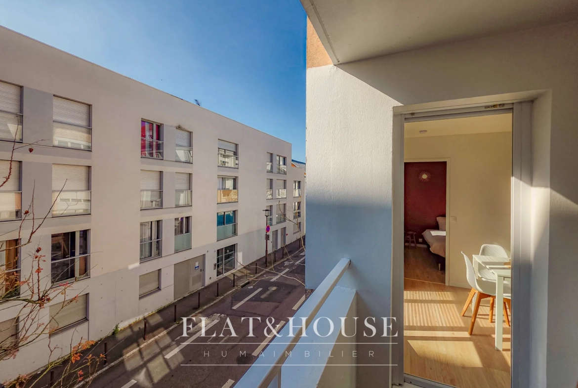Appartement T3 rénové 59 m² avec parking à Nantes - DPE D 