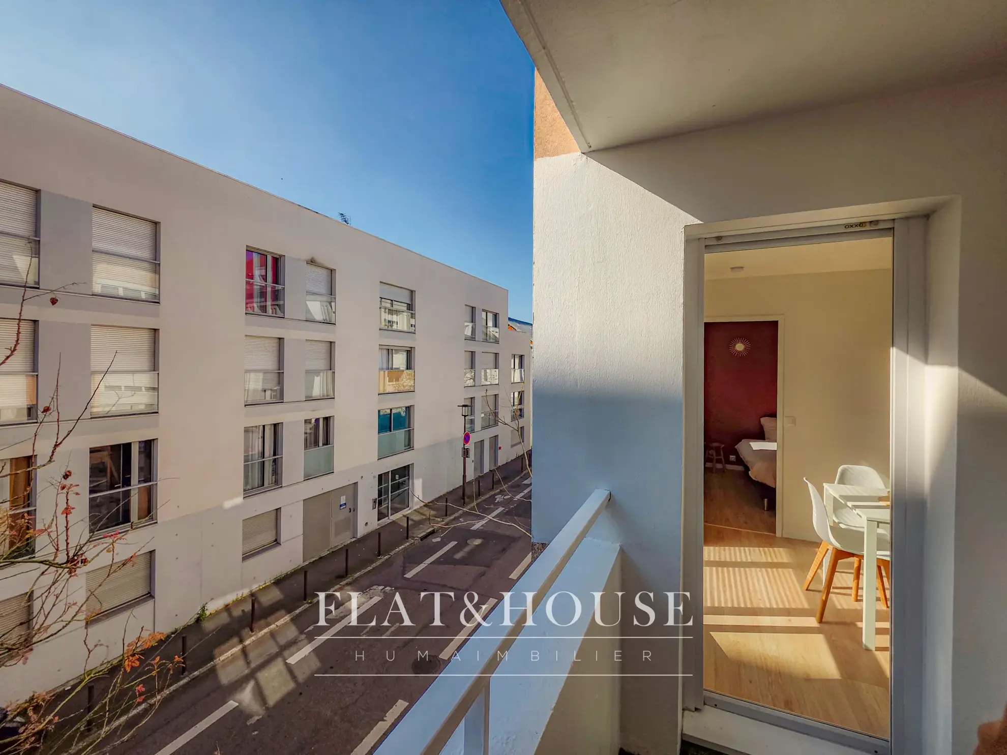 Appartement T3 rénové 59 m² avec parking à Nantes - DPE D 