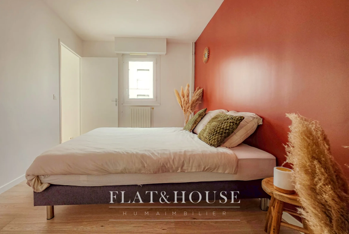 Appartement T3 rénové 59 m² avec parking à Nantes - DPE D 