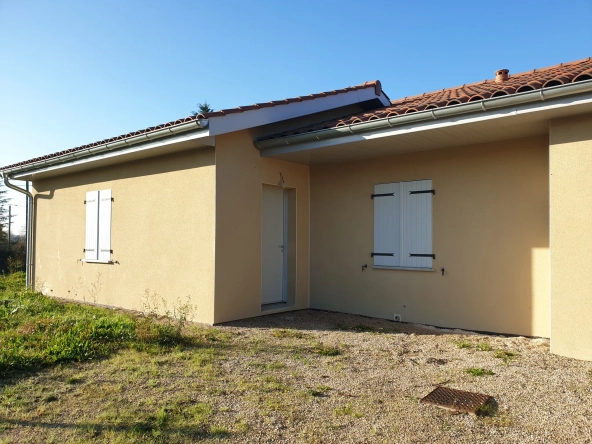 Maison neuve de 90 m² à Chaveyriat avec jardin et garage
