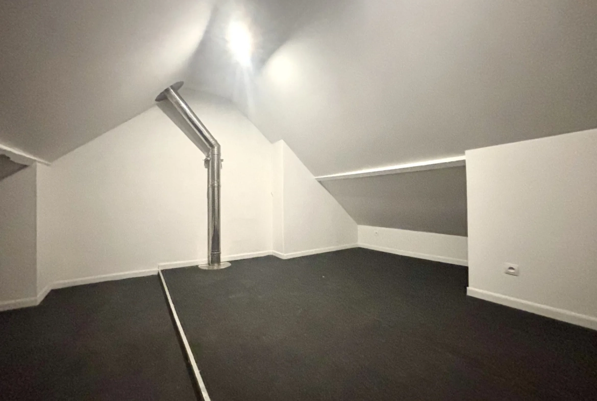 Maison lumineuse de 130m² avec 4 chambres, terrasse et cave à Roubaix 