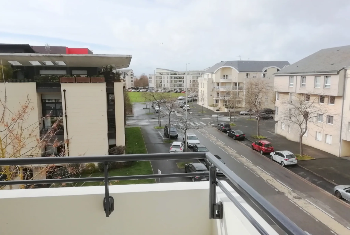 Appartement 3 pièces meublé avec grand garage à Caen - Secteur Mémorial 