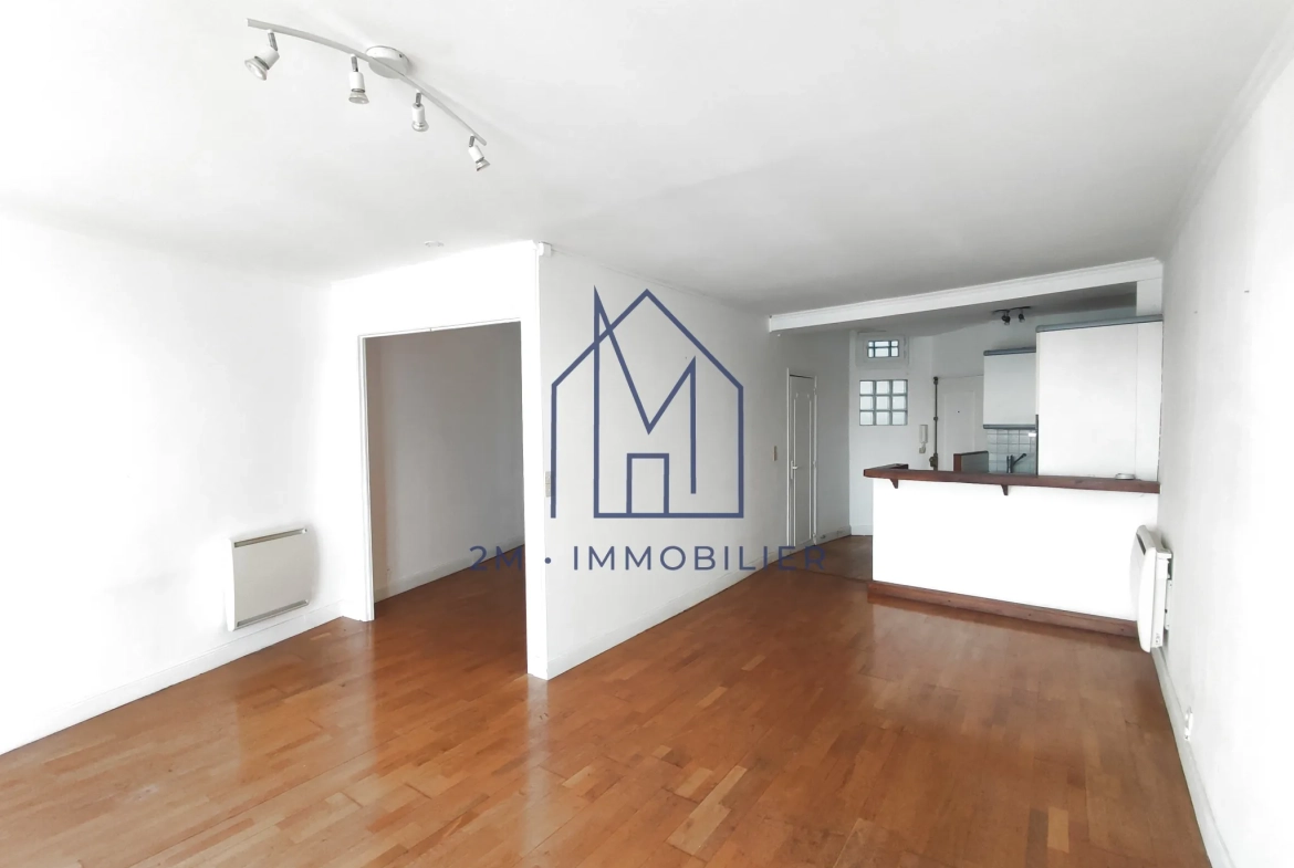 Appartement avec vue mer et port au Tréport – 3 chambres, balcon, lumineux 
