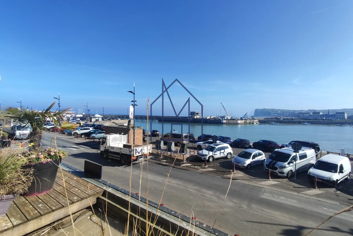 Appartement avec vue mer et port au Tréport – 3 chambres, balcon, lumineux 