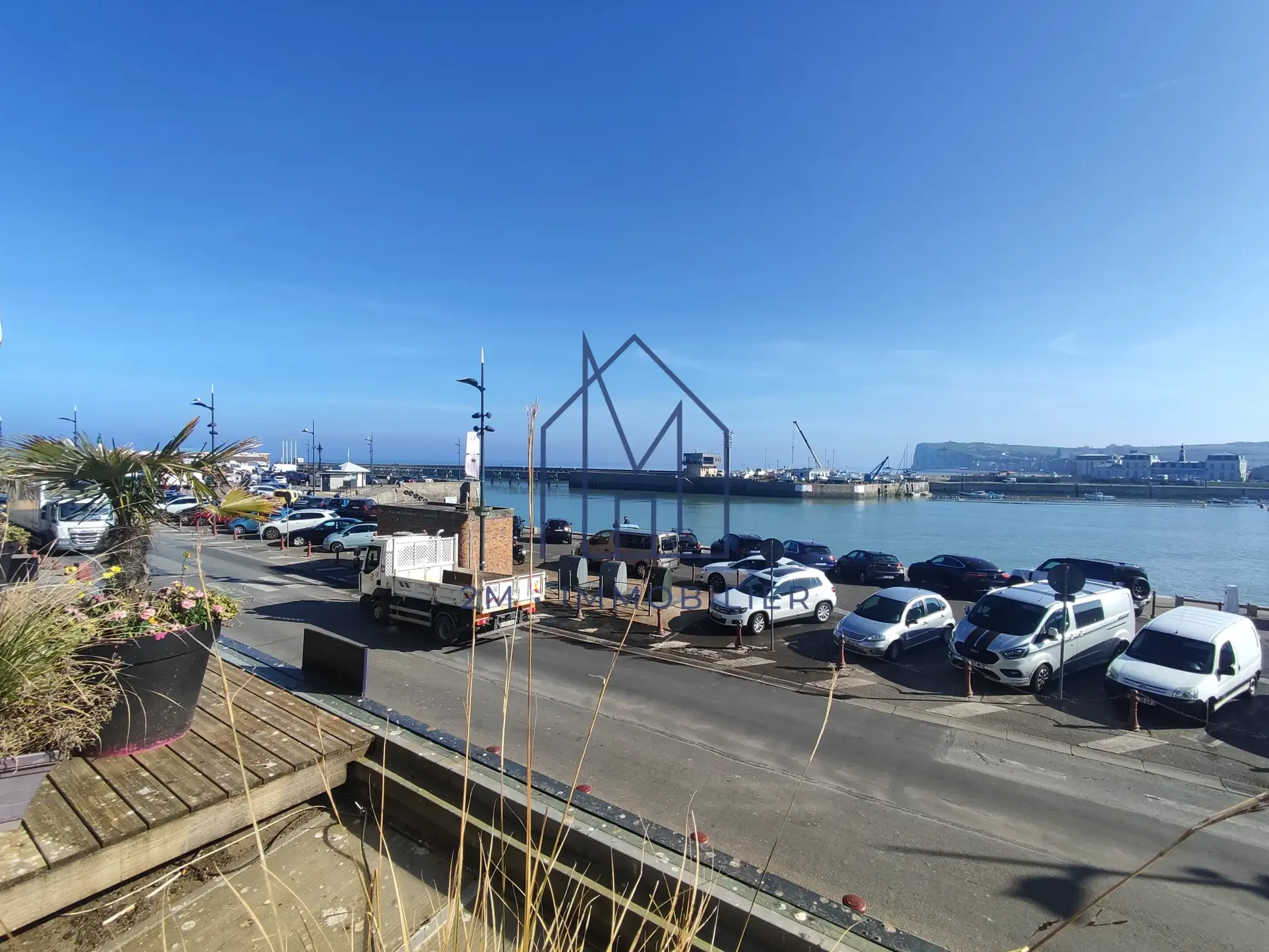 Appartement avec vue mer et port au Tréport – 3 chambres, balcon, lumineux 