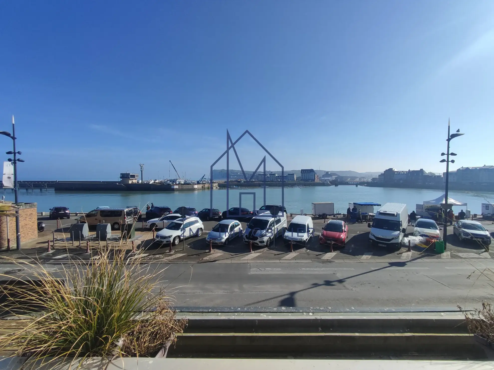 Appartement avec vue mer et port au Tréport – 3 chambres, balcon, lumineux 