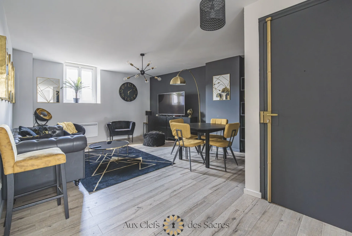 Appartement T5 lumineux à vendre à Reims – Dernier étage, 91 m² 