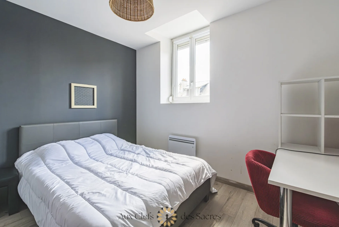 Appartement T5 lumineux à vendre à Reims – Dernier étage, 91 m² 