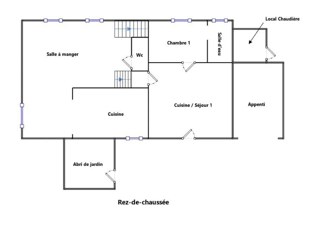 Charmante maison en pierre avec terrain à Rilhac-Xaintrie – 2 chambres, terrasse et garage 