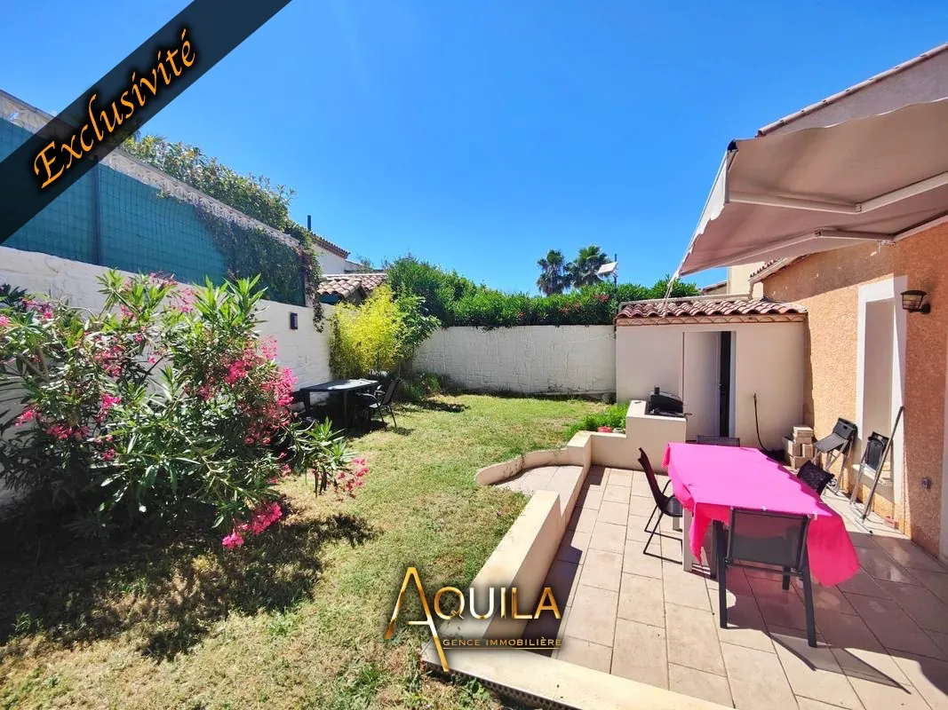 Villa Plain-Pied avec Piscine et Panneaux Solaires à Maureilhan 