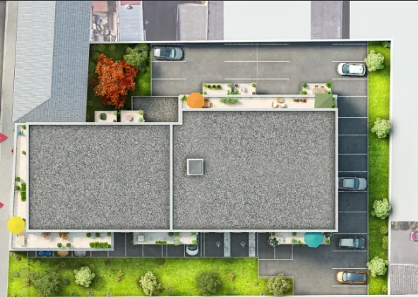 Appartement T2 à Loos avec balcon et parking, livraison 2025