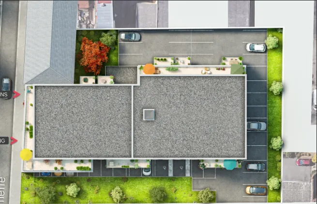 Appartement T2 à Loos avec balcon et parking, livraison 2025 
