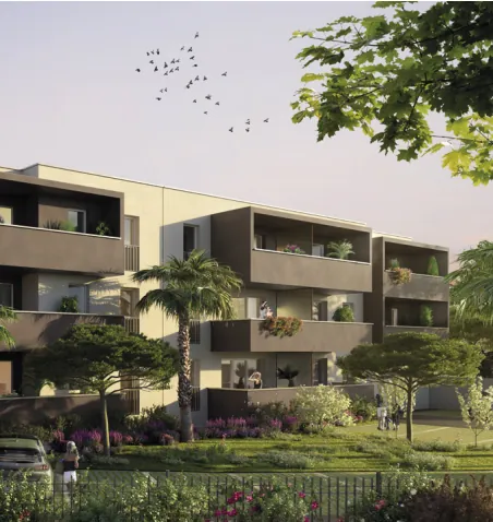 Appartement T2 à Argelès-sur-Mer avec parking, livraison 2024 