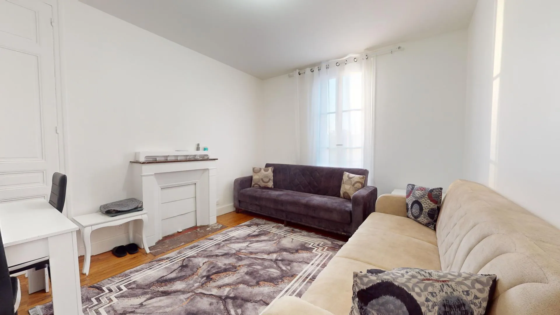 Appartement F2 à 200 m du RER B de Drancy, rénové, loué 950 € 