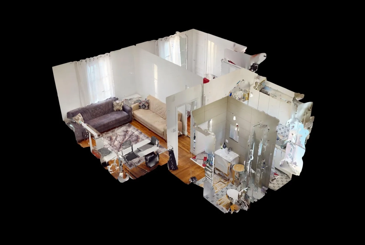 Appartement F2 à 200 m du RER B de Drancy, rénové, loué 950 € 