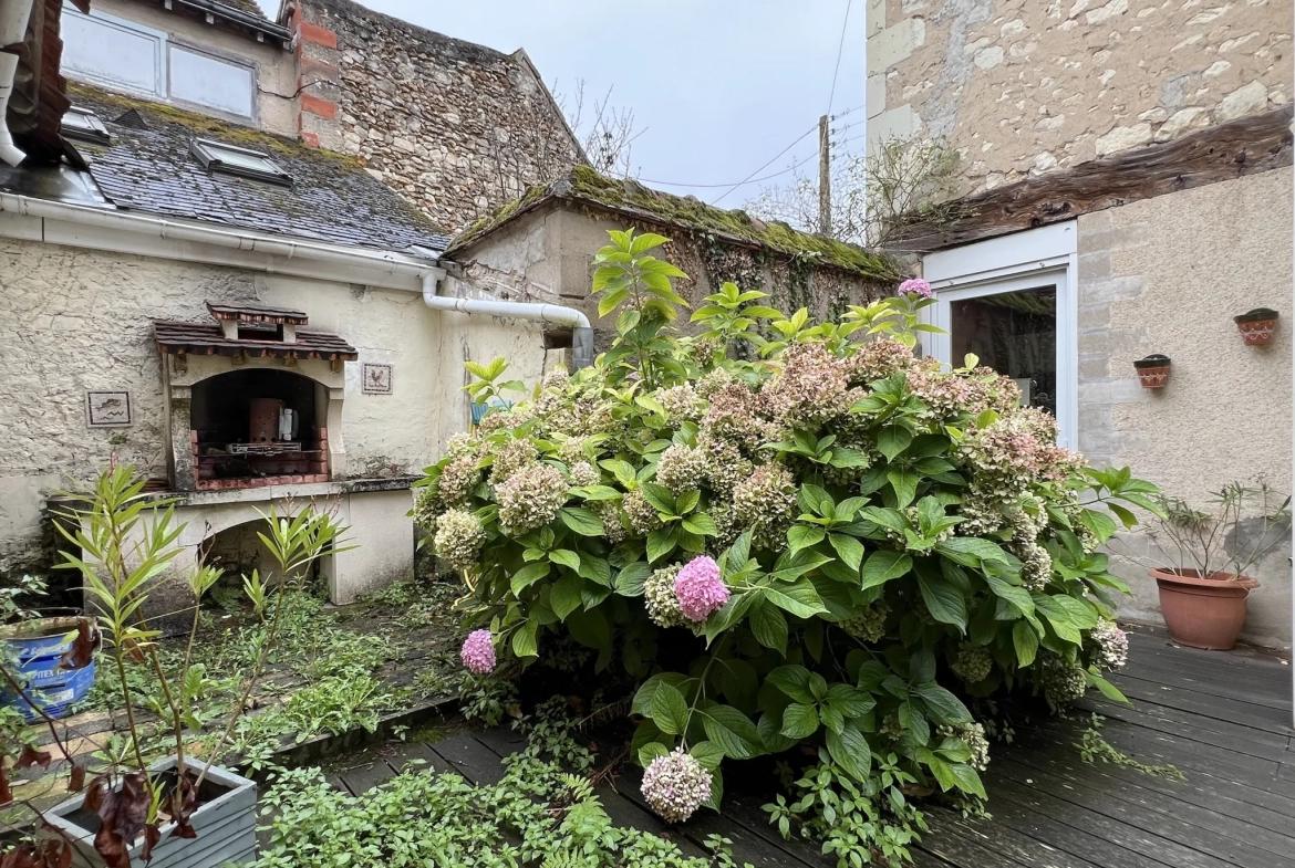 Maison à rénover à Yzeures-sur-Creuse avec fort potentiel pour investissement ou résidence principale 