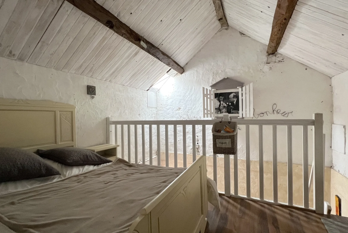 Maison à rénover à Yzeures-sur-Creuse avec fort potentiel pour investissement ou résidence principale 