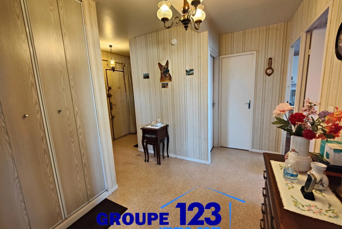 Appartement 3 pièces lumineux avec loggia à Migennes 