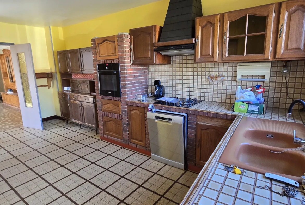 Maison à vendre proche Saint-Valery-sur-Somme avec potentiel d'aménagement 