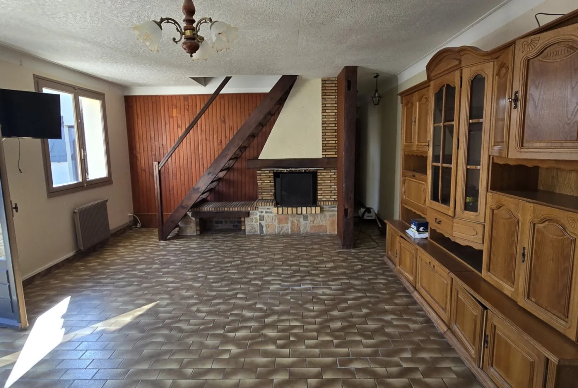 Maison à vendre proche Saint-Valery-sur-Somme avec potentiel d'aménagement 