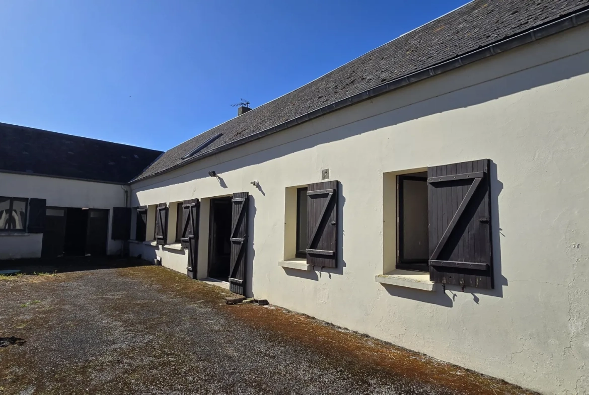 Maison à vendre proche Saint-Valery-sur-Somme avec potentiel d'aménagement 