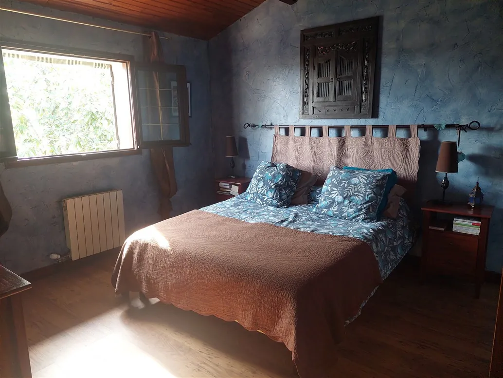 Maison à vendre de 135 m² avec piscine et terrain arboré à Budos, proche Illats 