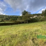 Terrain de 1752 m² à Vanosc avec vue, proche du village