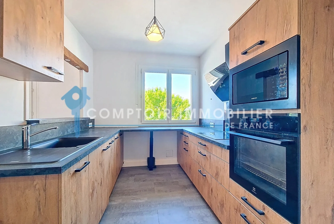Appartement T3 à La Tronche 38700 proche Grenoble – Lumineux et sans vis-à-vis 