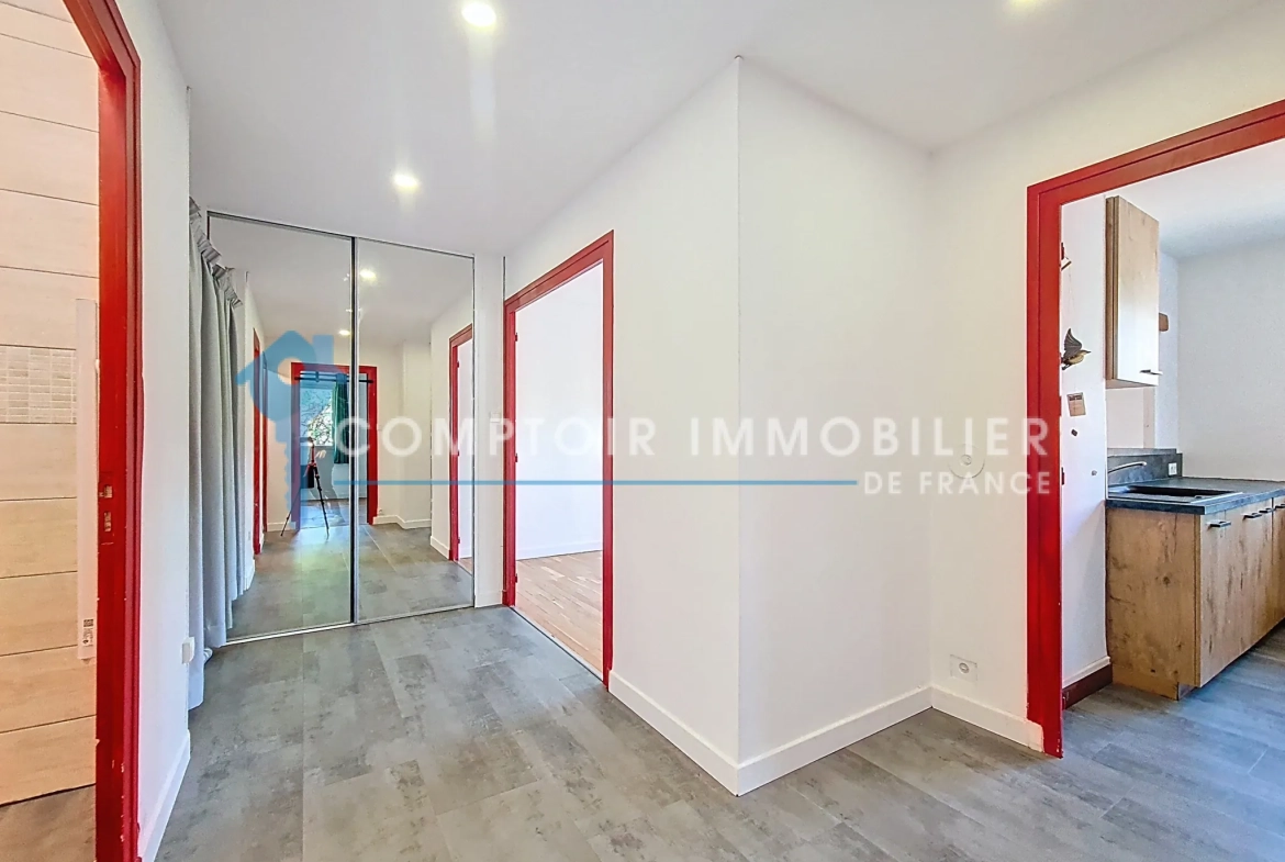 Appartement T3 à La Tronche 38700 proche Grenoble – Lumineux et sans vis-à-vis 