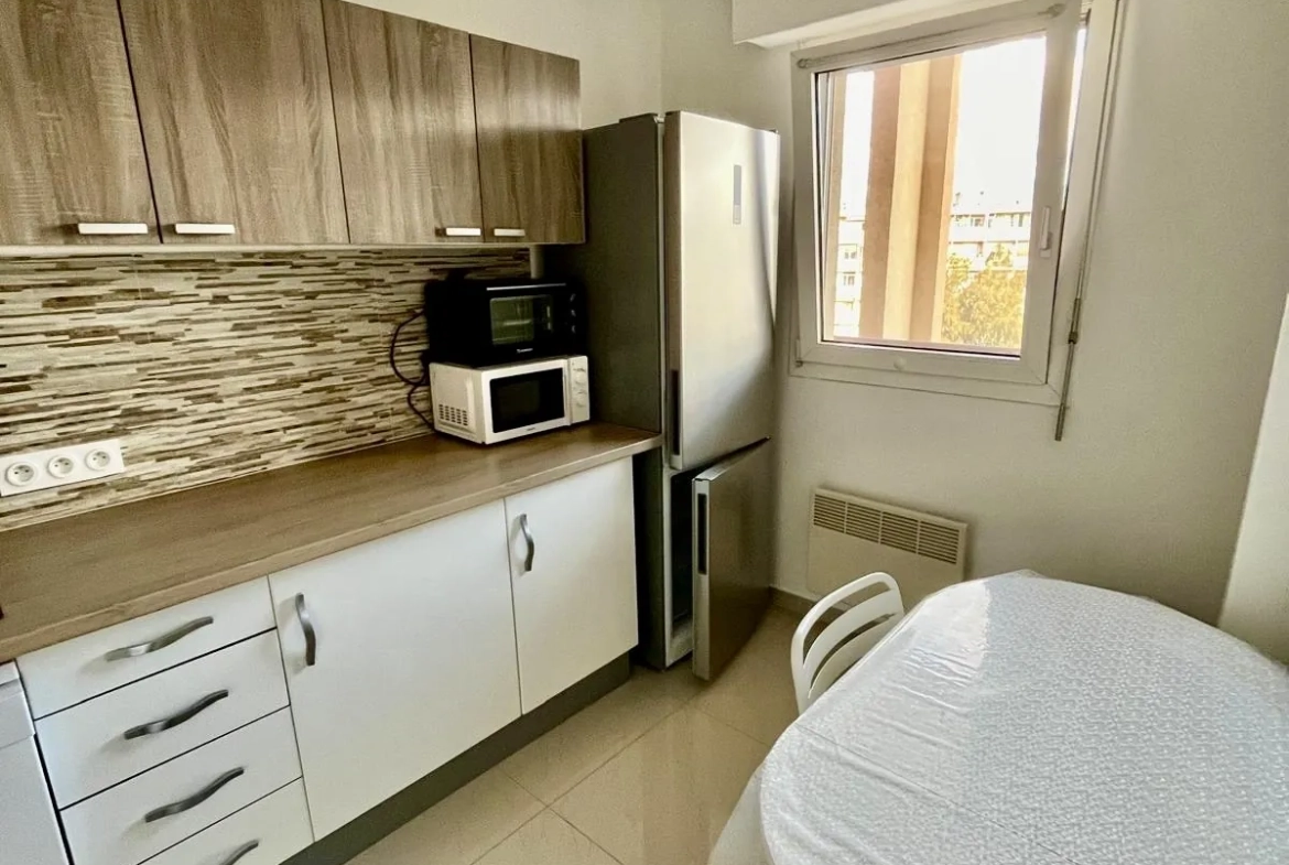 Appartement F2 rénové avec terrasse à Ajaccio - 46 m² 