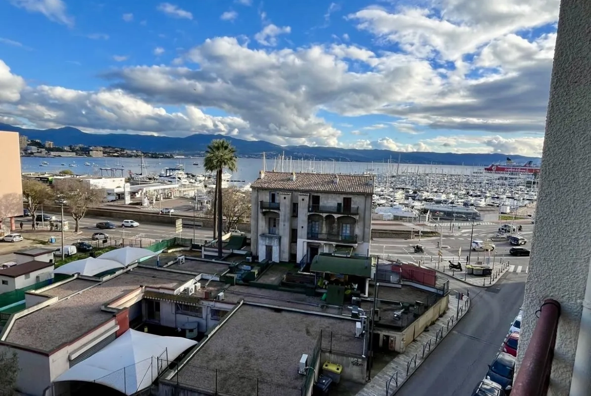 Appartement F2 rénové avec terrasse à Ajaccio - 46 m² 