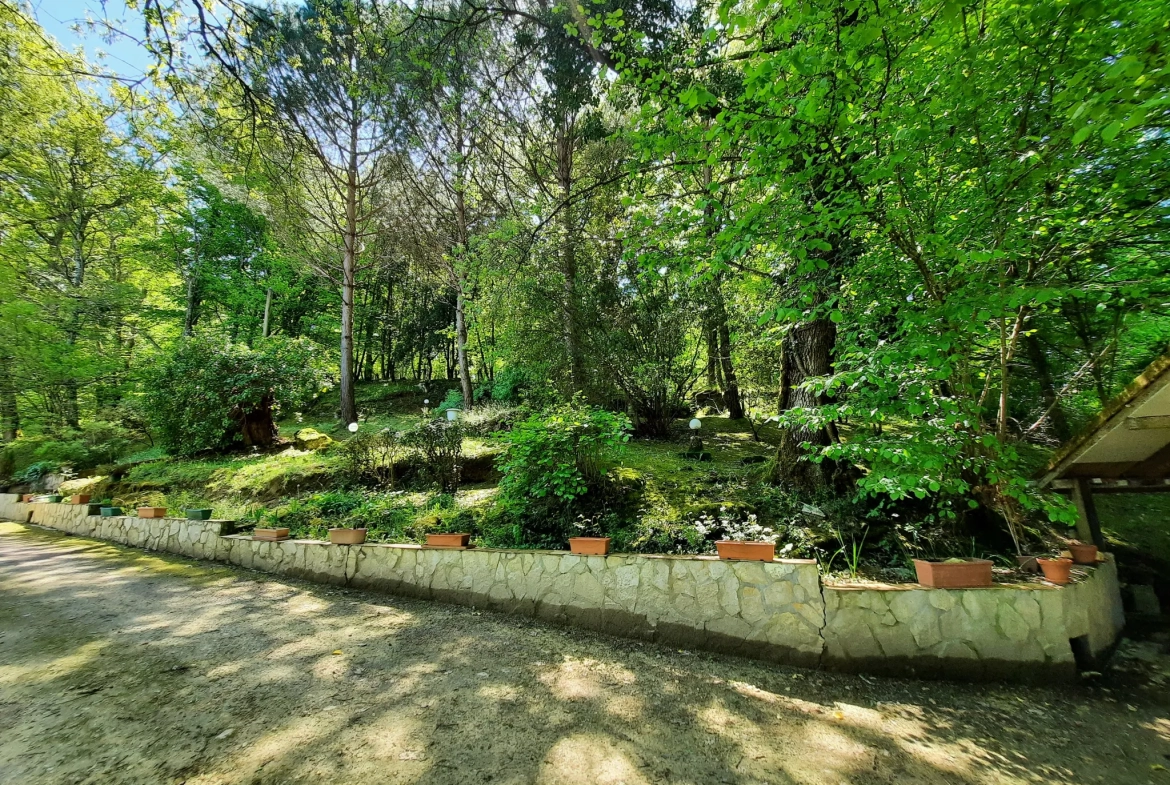Maison des années 70 à rafraîchir avec grand terrain à Saint-Martin-du-Puy 