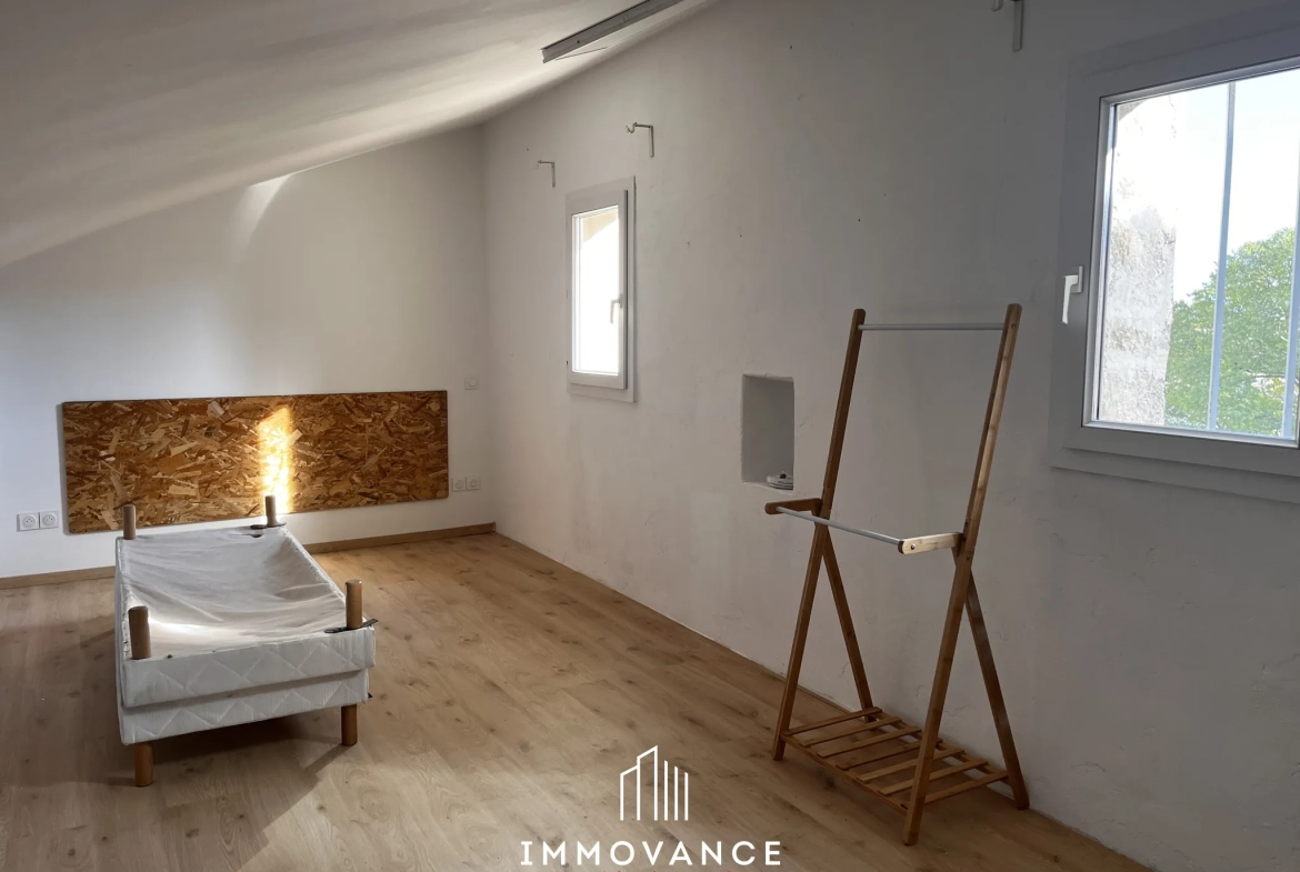 Appartement triplex atypique à vendre dans l'Ecusson de Montpellier 