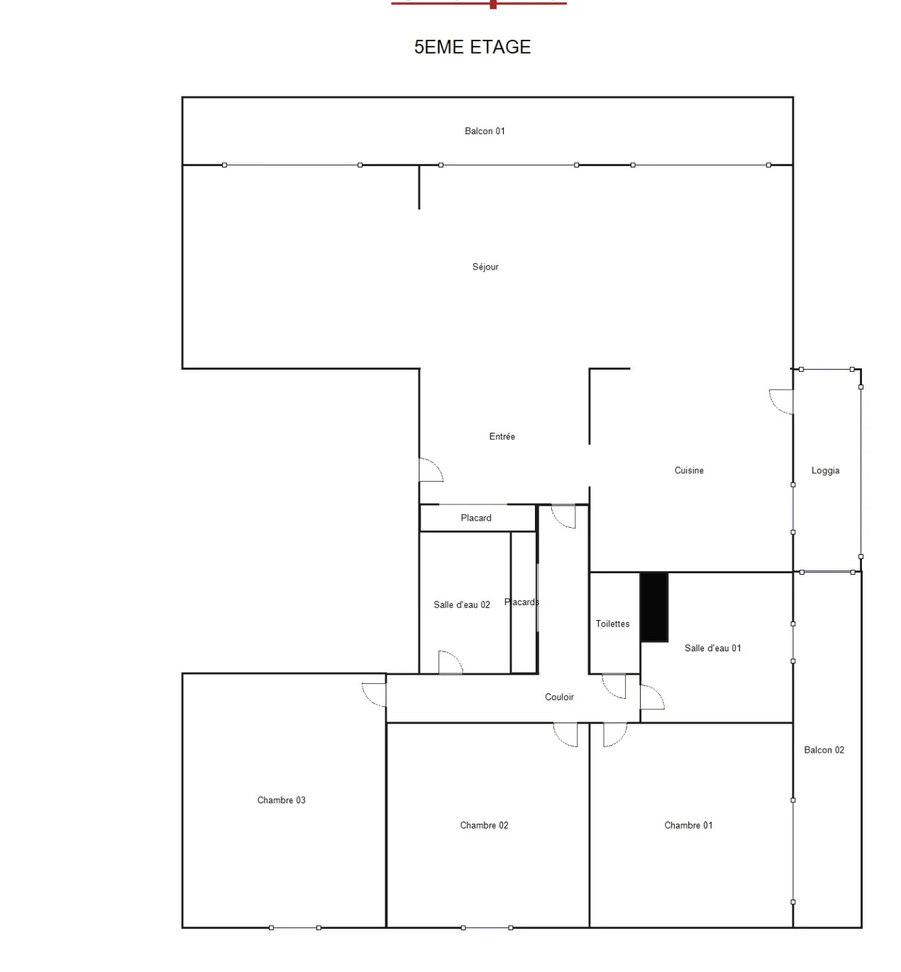 Appartement 96 m² avec terrasse, garage, et cave à Clermont-Ferrand 