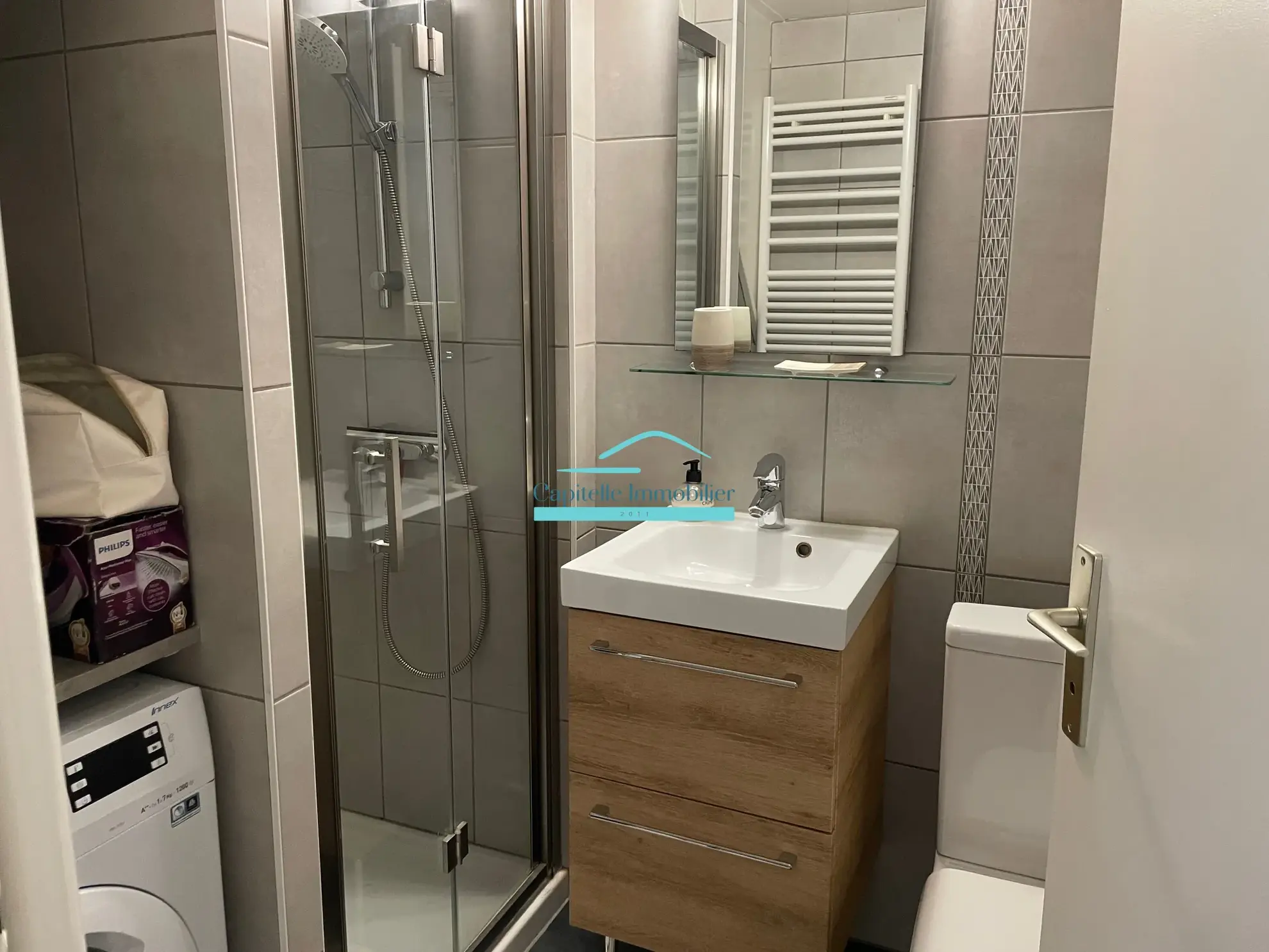 Maison T2 avec mezzanine, jardin exposé sud-ouest à Vic-la-Gardiole 