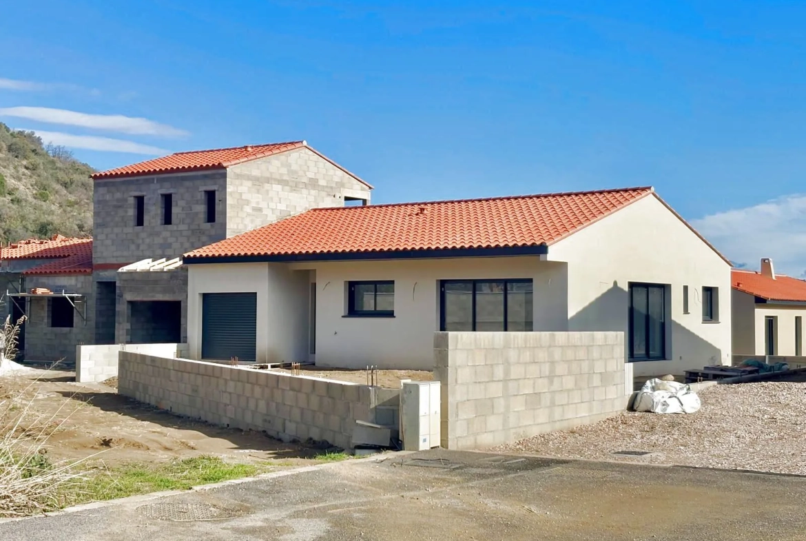 Maison neuve de plain-pied à Ria Sirach avec 3 chambres et garage 