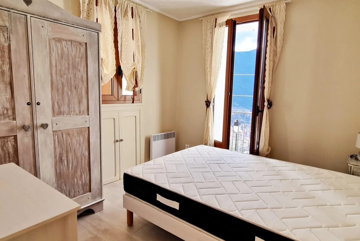 Appartement 3 pièces meublé avec terrasse et vue panoramique à Belvédère 