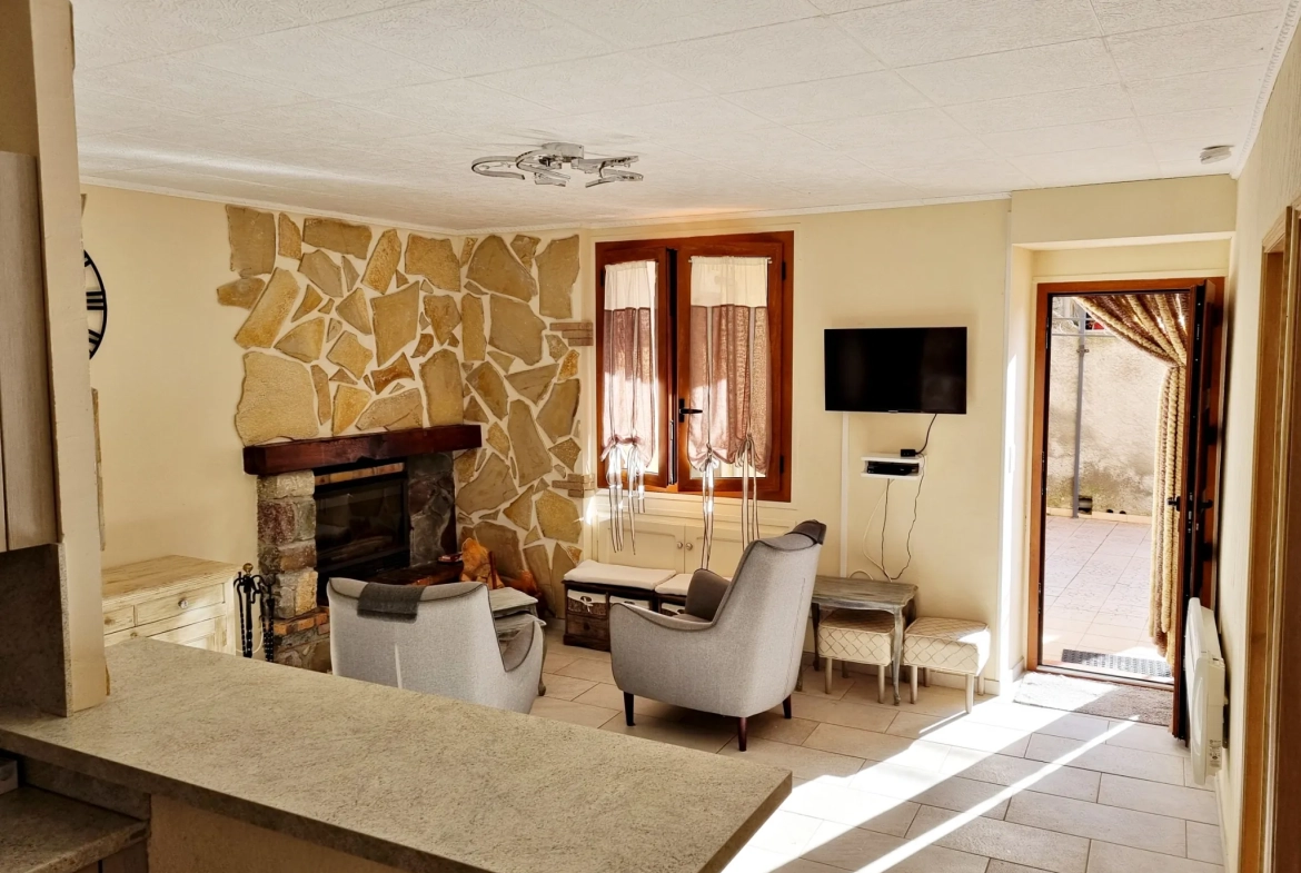 Appartement 3 pièces meublé avec terrasse et vue panoramique à Belvédère 