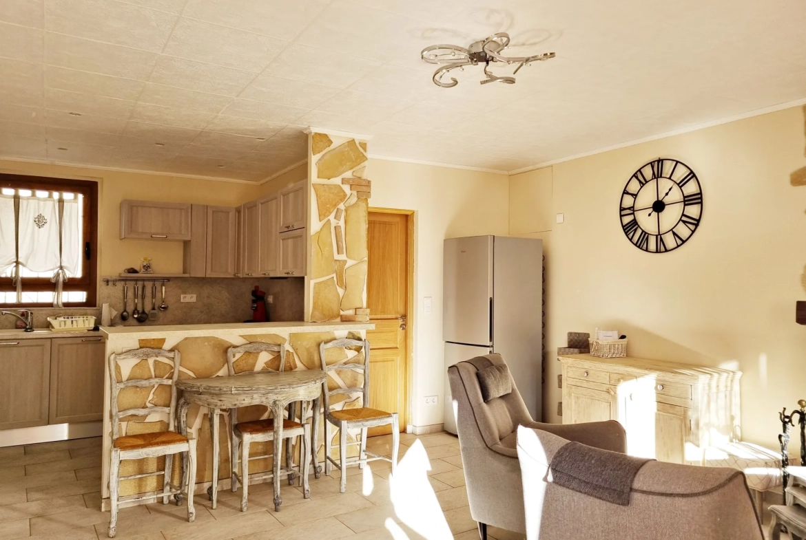 Appartement 3 pièces meublé avec terrasse et vue panoramique à Belvédère 