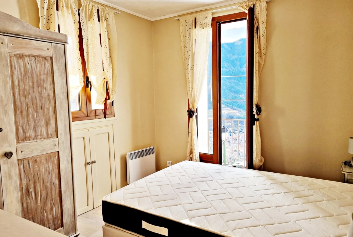 Appartement 3 pièces meublé avec terrasse et vue panoramique à Belvédère 
