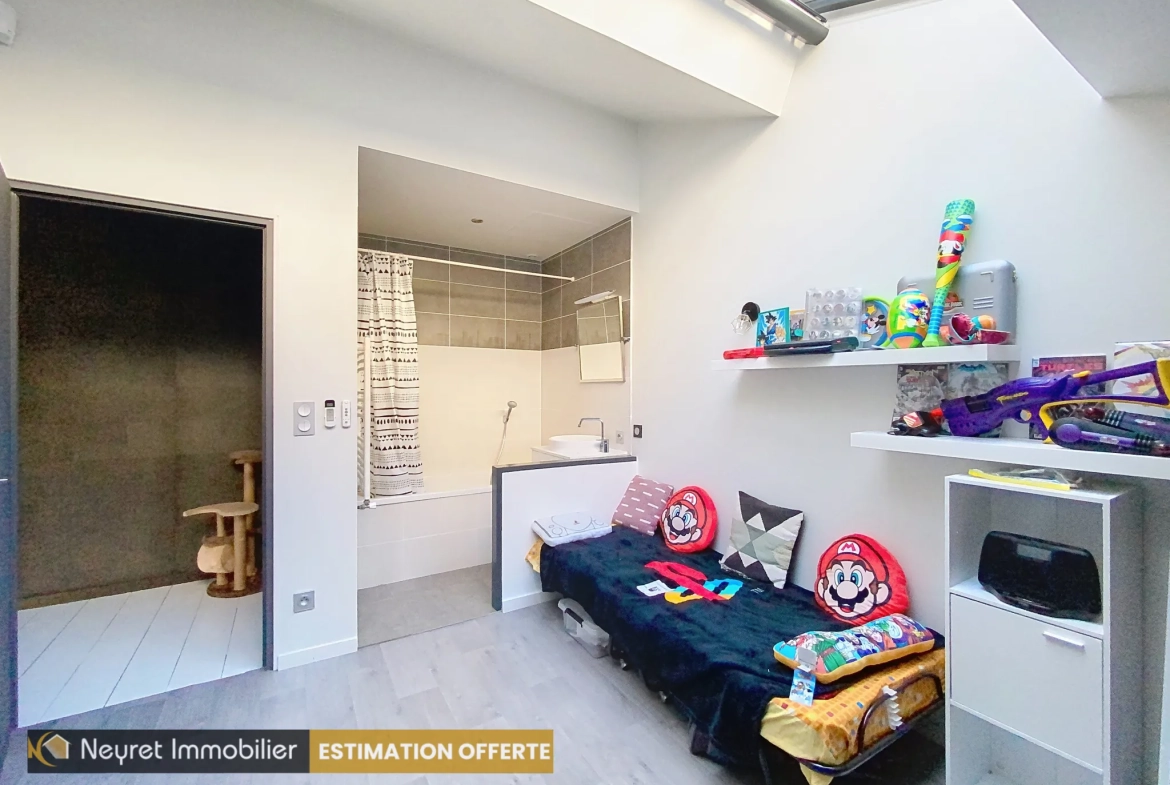 Loft de 161 m² avec terrasse à Saint-Étienne - Spacieux et lumineux 