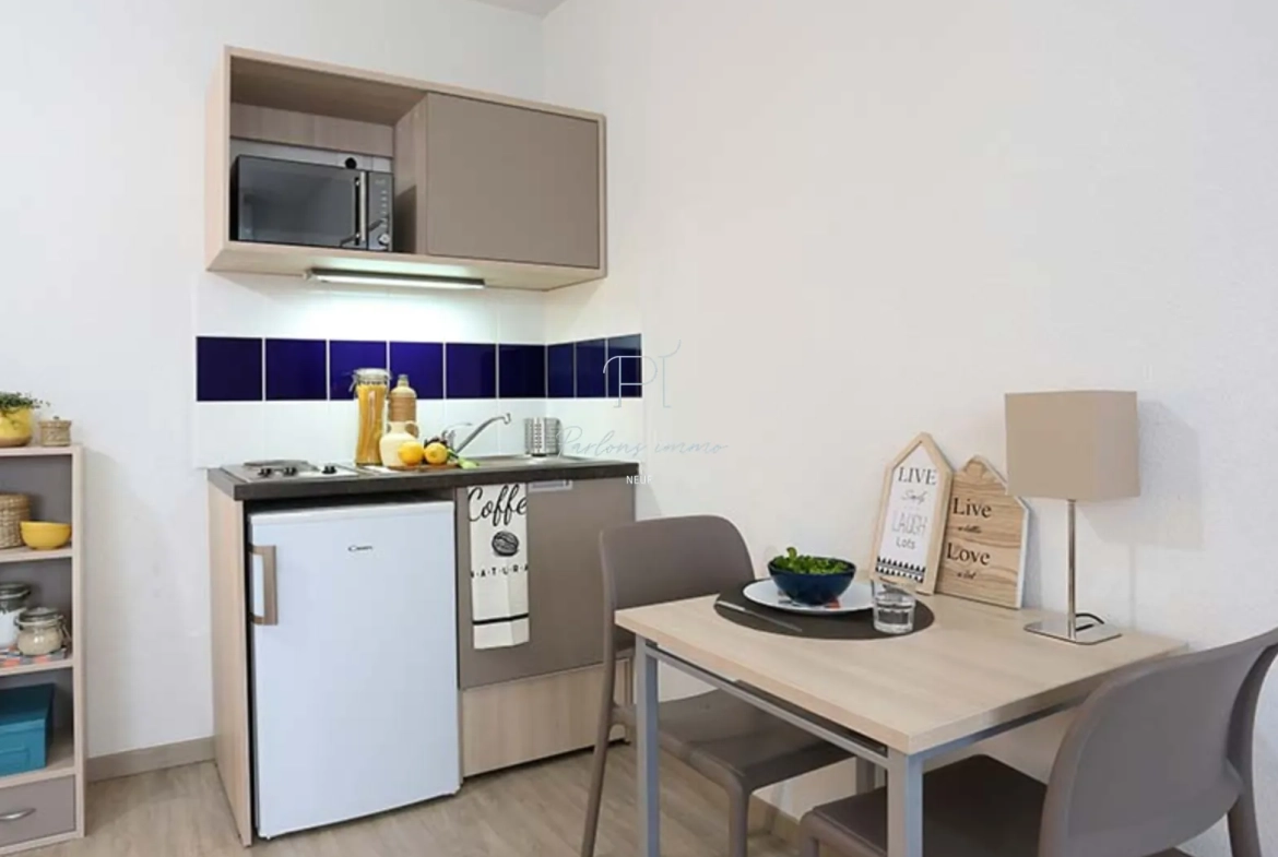 Investissez dans un studio étudiant de 17,34 m² à Nancy à fort potentiel 