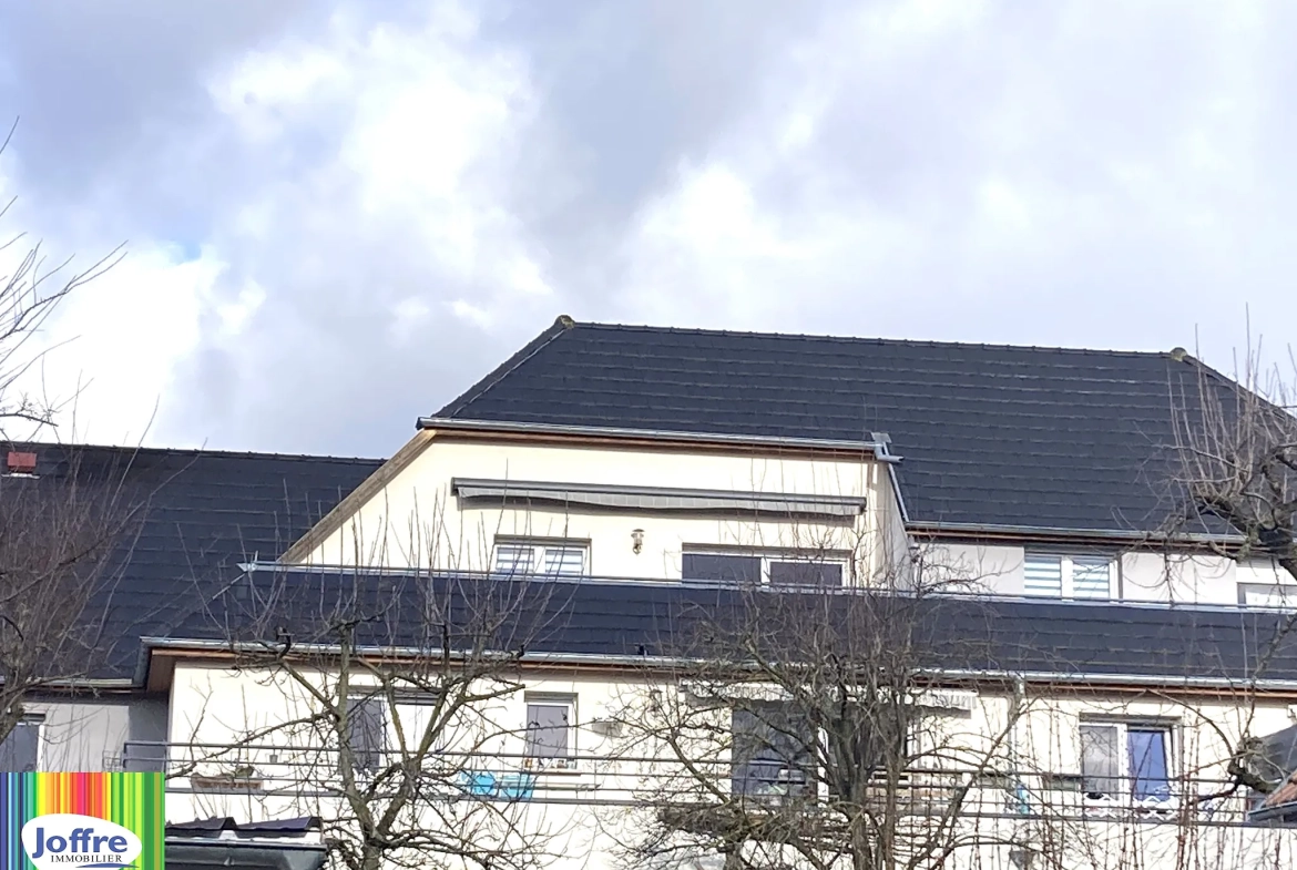 Appartement 3 pièces à Riedisheim de 63 m² avec terrasse, faibles charges 