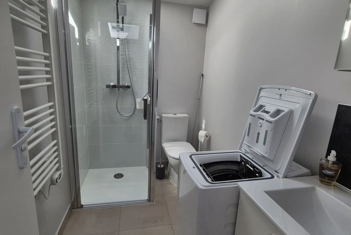 Investissement immobilier à Saint Laurent de la Prée avec deux logements et extérieur 