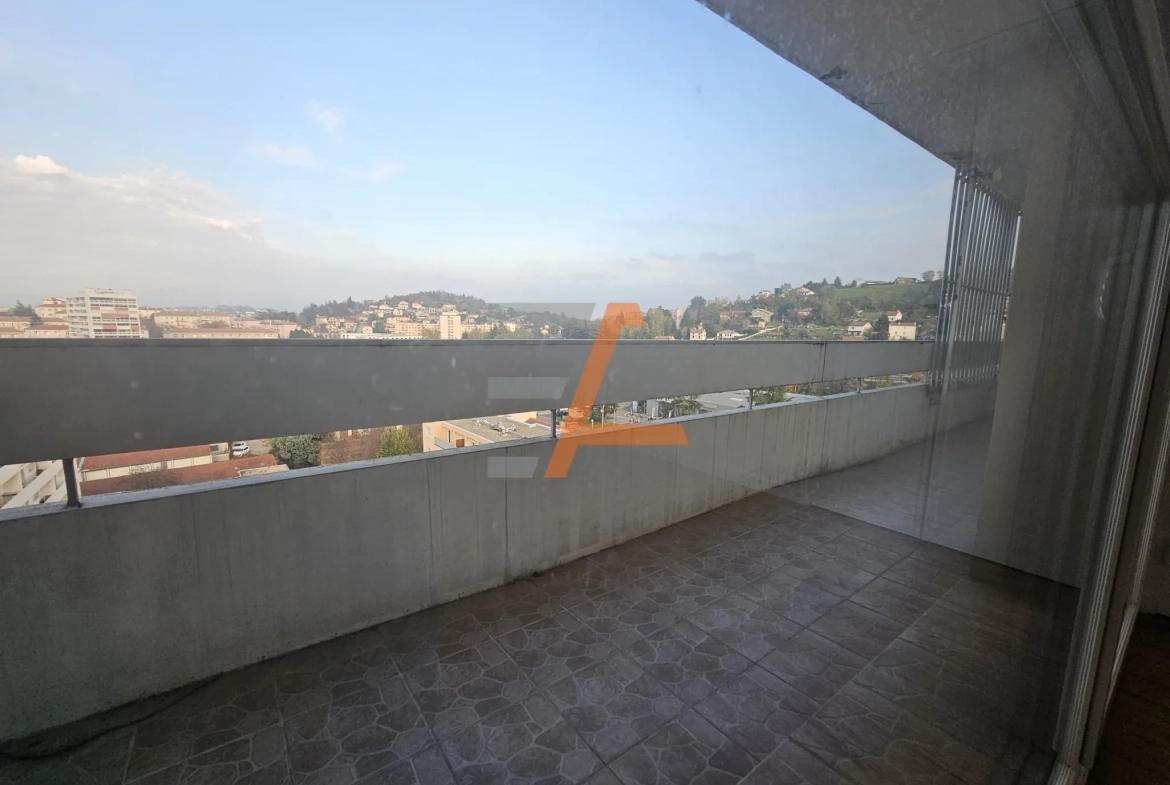 Appartement 39 m² à Villeboeuf avec balcon, parking et vue panoramique 