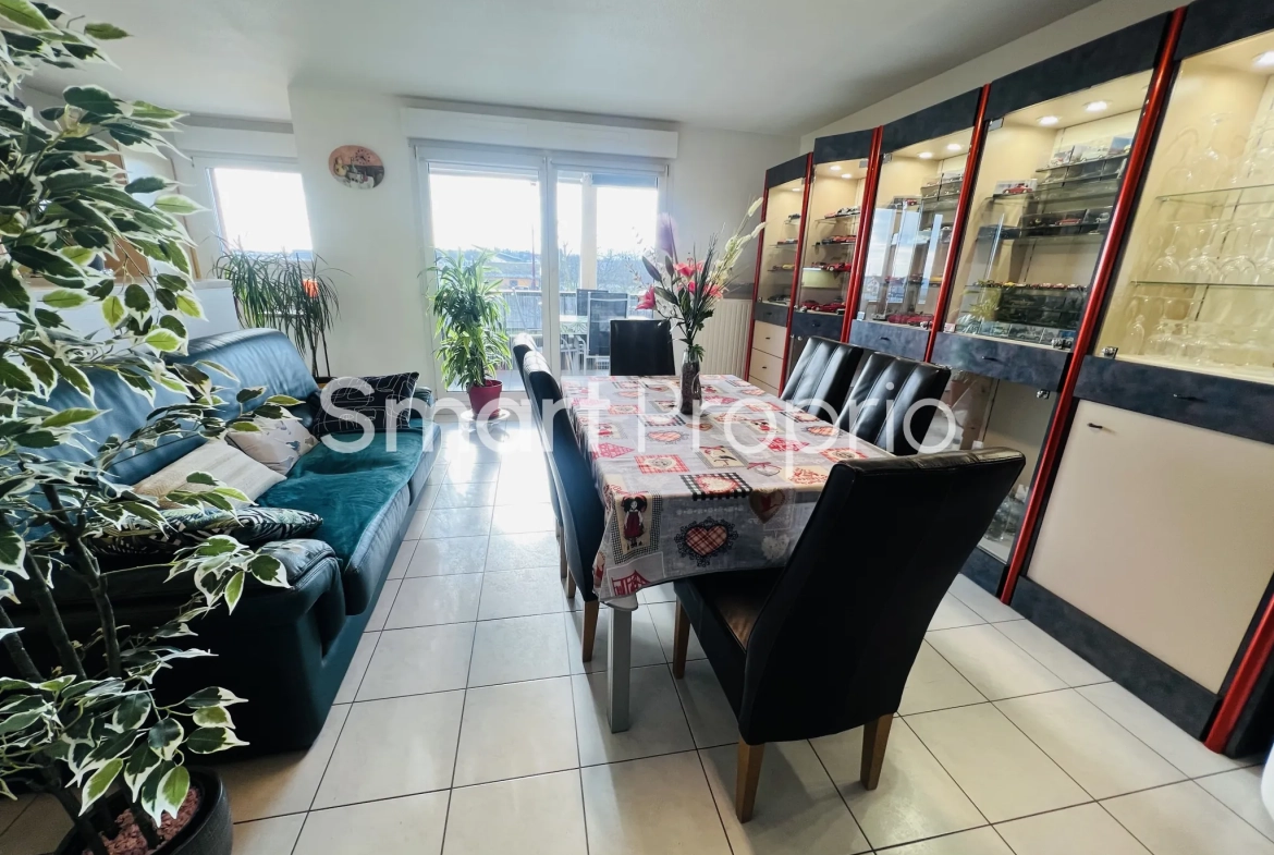 Vente d'un appartement T3 avec terrasse à Ensisheim – 170 000 € 