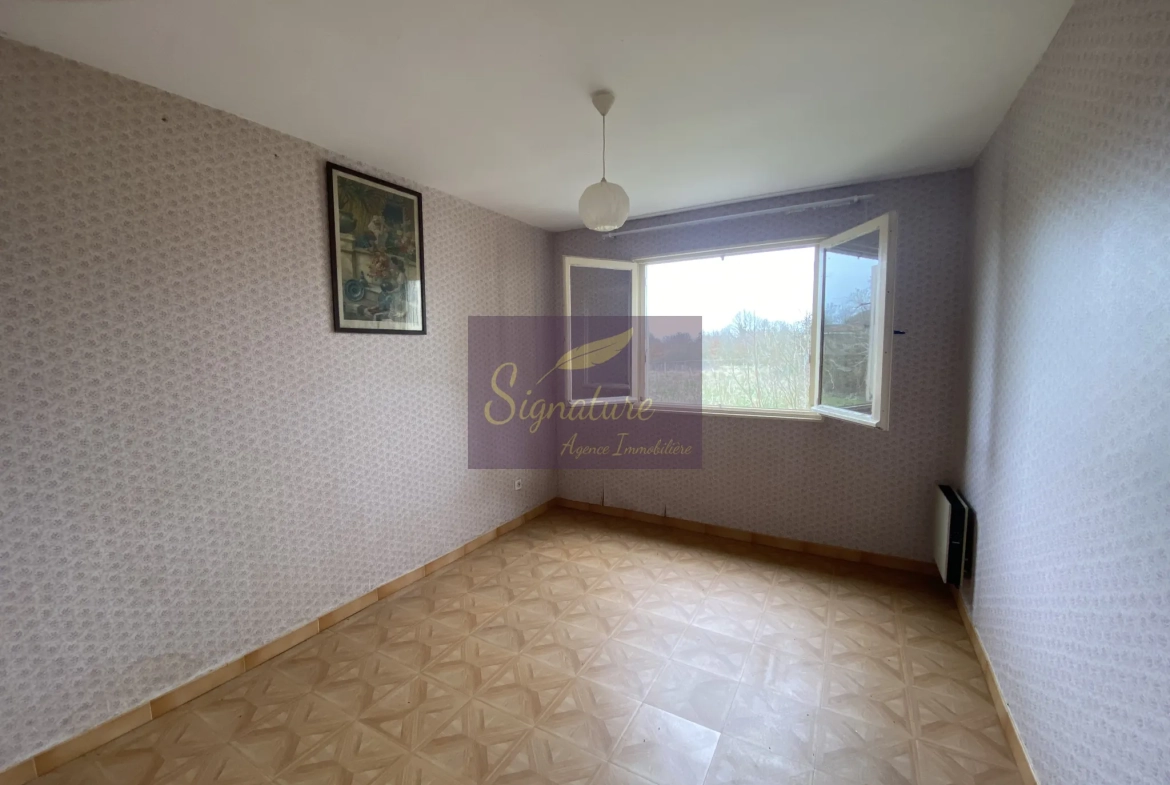 Maison de plain-pied avec terrain constructible à Change (72560) 