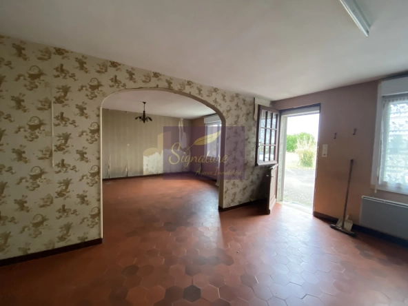 Maison de plain-pied avec terrain constructible à Change (72560) 